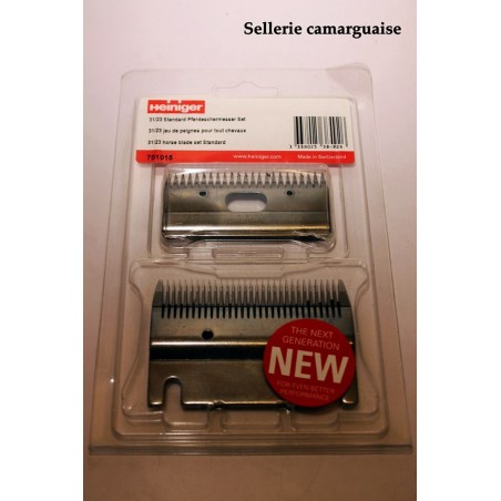 Jeu de peignes de tondeuse Heiniger