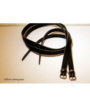 Lanières d'éperons, rivetées longues