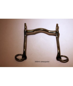 Mors ponté acier, poney