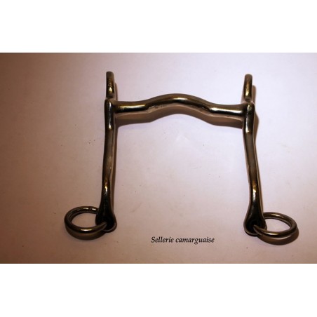 Mors ponté acier, poney