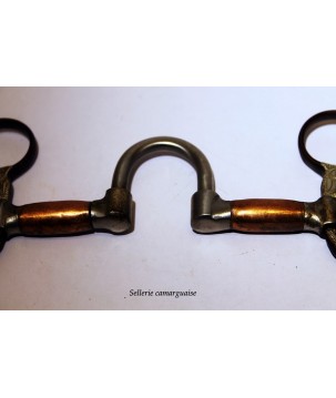 Mors western correcteur rouleaux cuivre