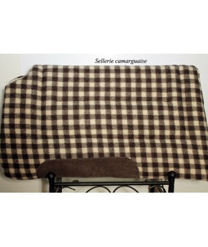 Couveton Camargue, nez coupé , Drap de laine