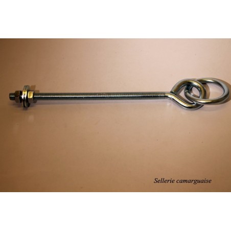 Anneau tige filetée