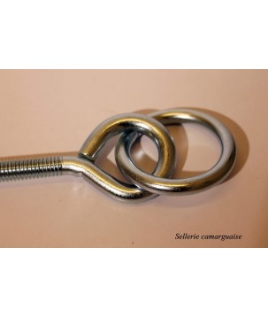 Anneau tige filetée, Long