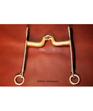 Mors Camargue brisé cuivre