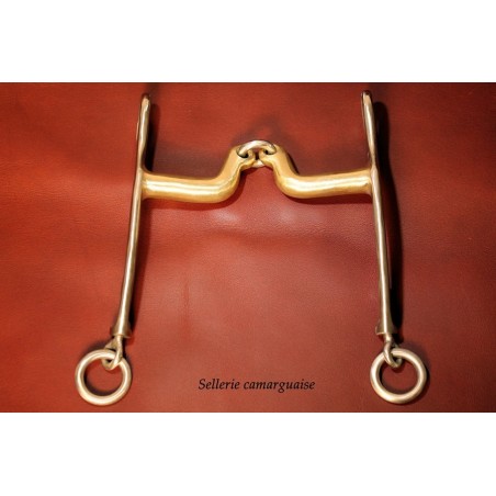 Mors Camargue brisé cuivre