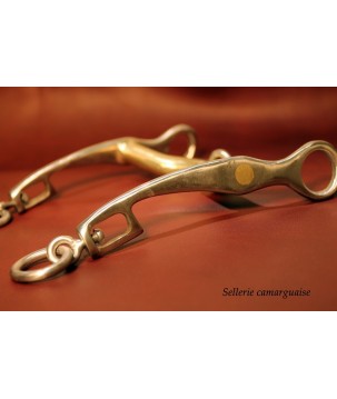 Mors Camargue brisé cuivre