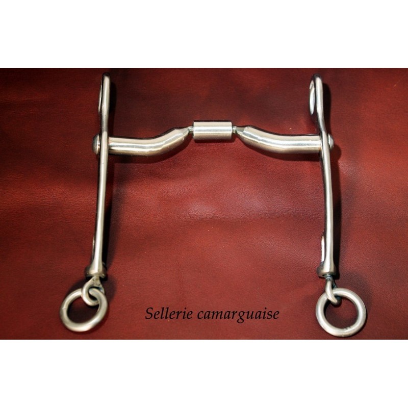 Mors Camargue inox à barillet