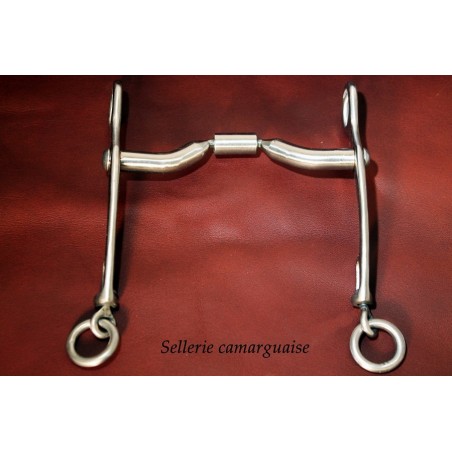 Mors Camargue inox à barillet