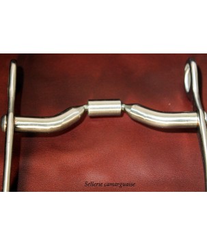 Mors Camargue inox à barillet