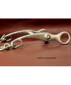 Mors Camargue inox à barillet