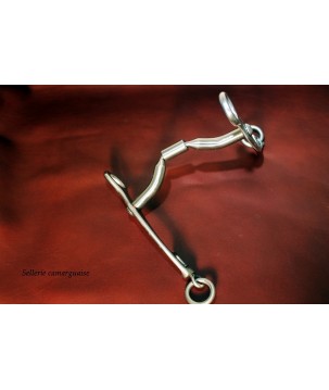 Mors Camargue inox à barillet