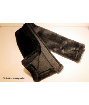 Fourreau de sangles mouton synthétique