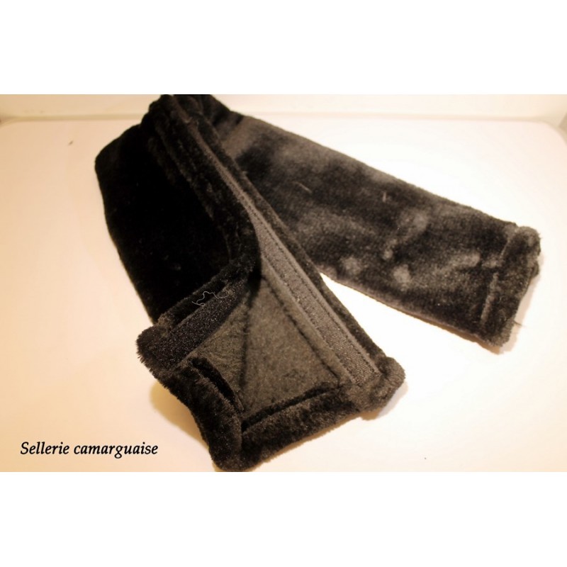 Fourreau de sangles mouton synthétique