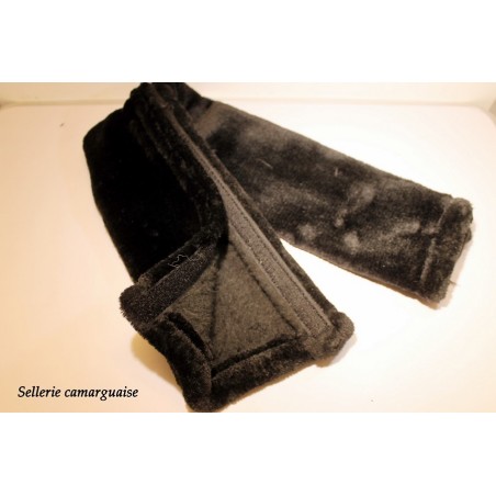 Fourreau de sangles mouton synthétique