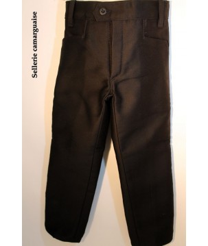 Pantalon de Gardian traditionnel enfant noisette