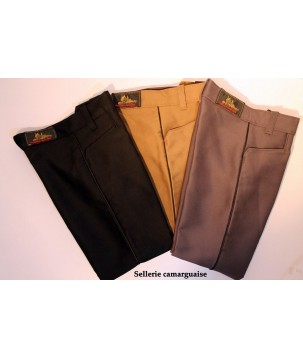 Pantalon de Gardian traditionnel enfant noisette