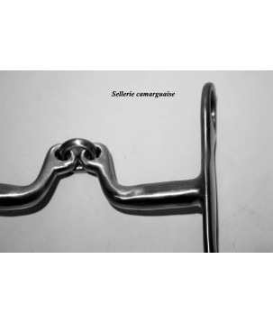 Mors Camargue ponté brisé inox