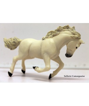 Figurine cheval blanc