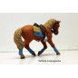 Figurine cheval sellé