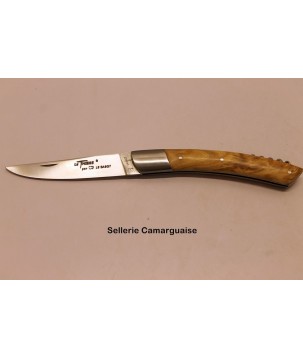 Couteau Thiers 12 cm + tire bouchon, Olivier