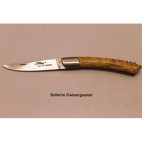 Couteau Thiers 12 cm + tire bouchon, Olivier