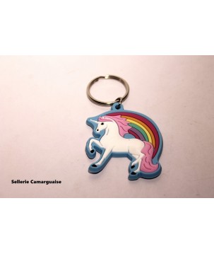 Porte clés licorne