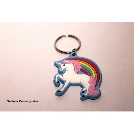 Porte clés licorne