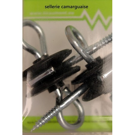 Isolateur double ancrage x2