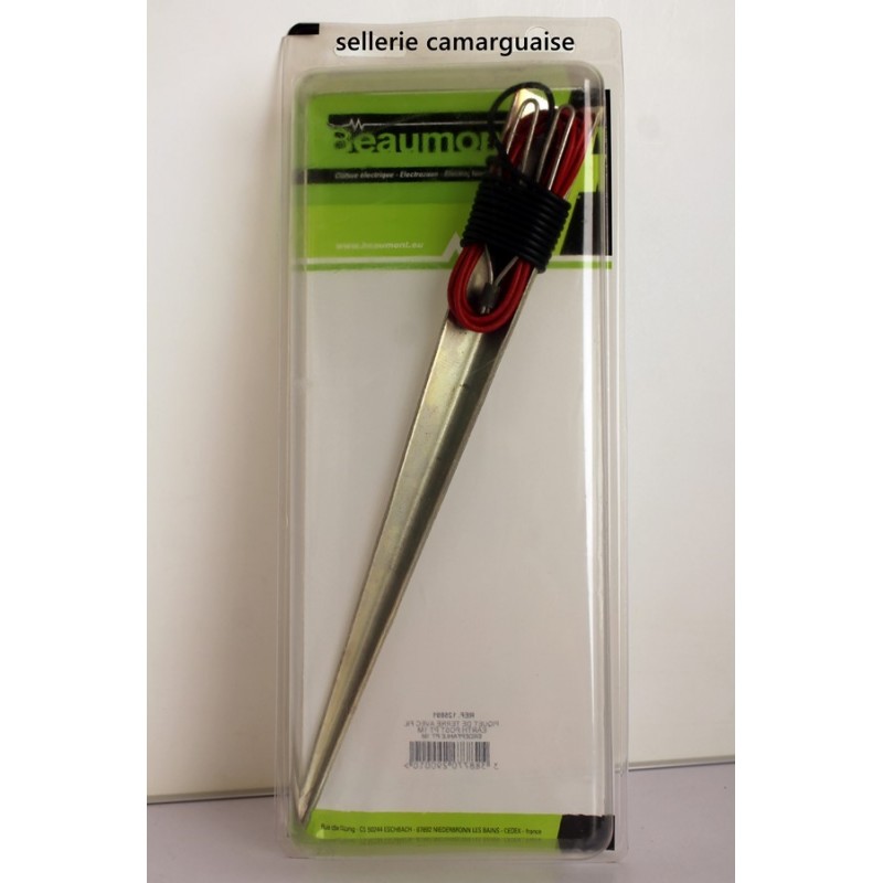Piquet de terre avec fil 30cm