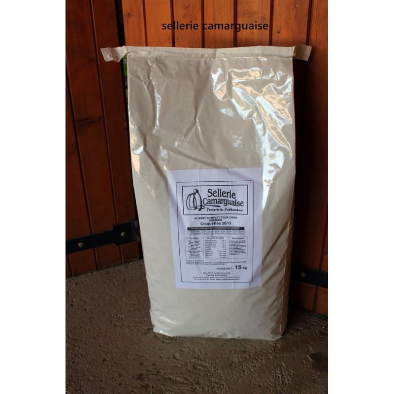Aliment chien "sellerie camarguaise" 15kg