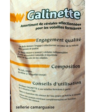 Aliment volailles Galinette 25kg