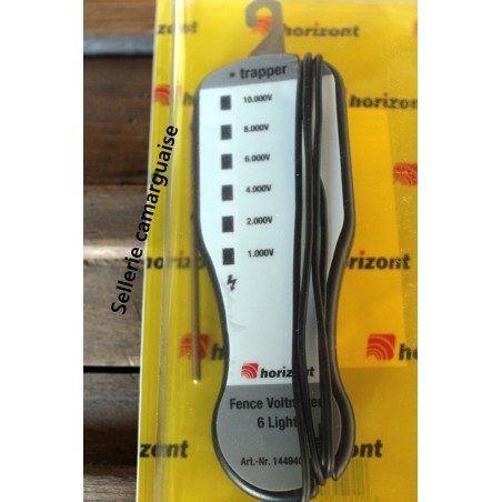 Testeur de clôture trapper 6 Leds
