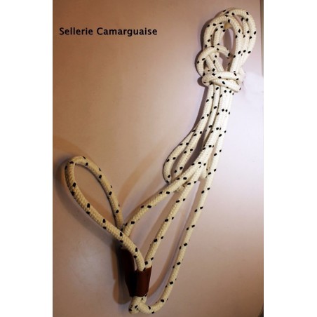 Coussane Camargue, finition cuir