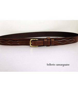Ceinture cuir "Le gardian"