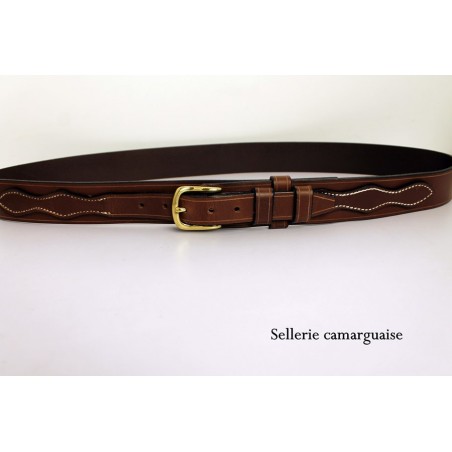 Ceinture cuir "Le gardian"