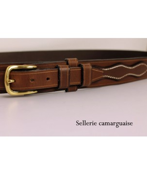 Ceinture cuir "Le gardian"