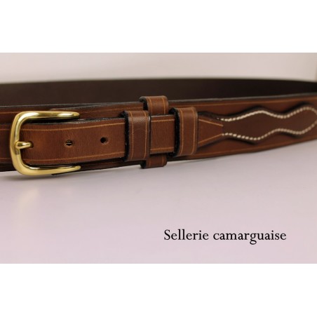 Ceinture cuir "Le gardian"
