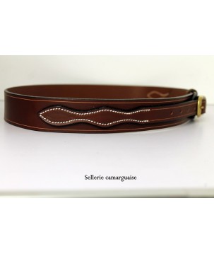 Ceinture cuir  "Lou gardian"