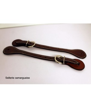 Lanières éperons western