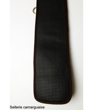 Sangle néoprène + attaches cuir