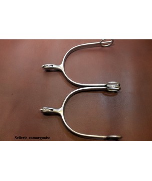 Eperons Camargue inox