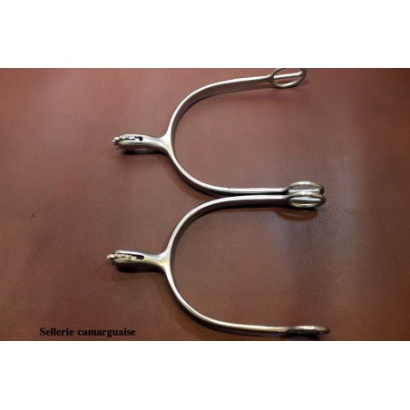 Eperons Camargue inox