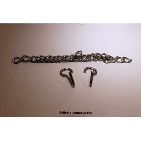 Crochets de gourmette inox