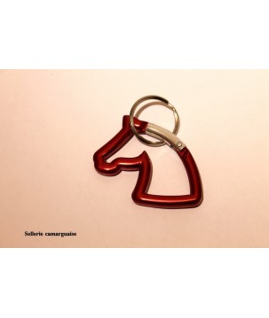 Porte clés tête de cheval