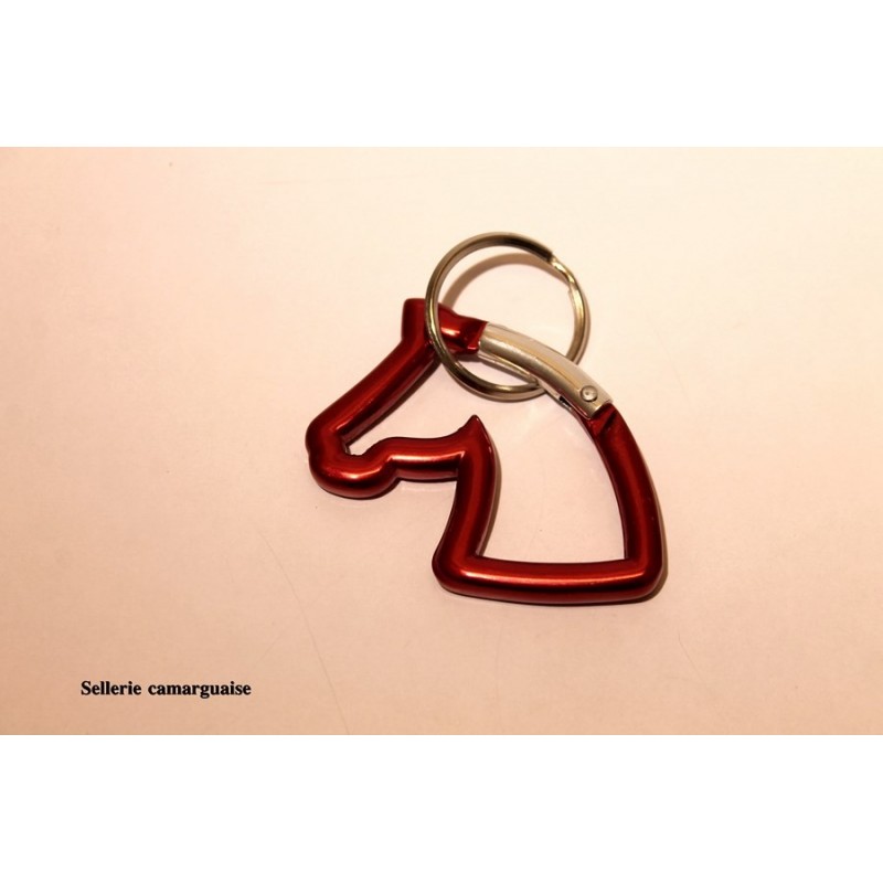 Porte clés tête de cheval