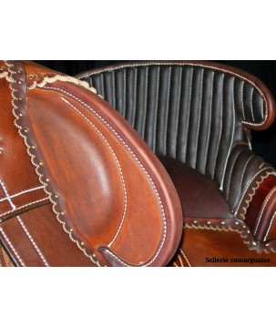 Selle camargue sur mesure et artisanale