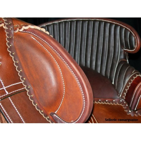 Selle camargue sur mesure et artisanale