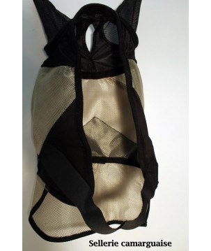 Bonnet, masque anti-mouches filet épais