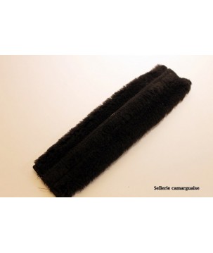 Protège têtière ou montant , en mouton synthétique